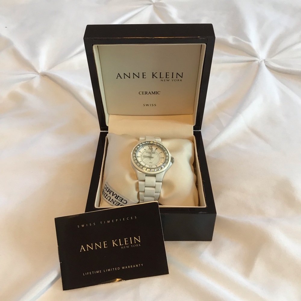 Anne Klein Ceramic Watch